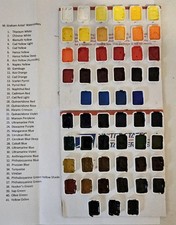 Aquarela à base de mel M.Graham "AMOSTRAS" conjunto de 55 cores para TENTAR ANTES DE COMPRAR comprar usado  Enviando para Brazil