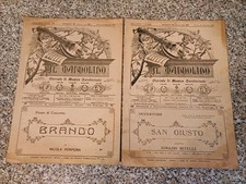 Due spartiti musicali usato  Capannori
