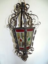Lanterne ancienne vitraux d'occasion  France