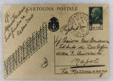 Intero postale luogotenenza usato  Morra de Sanctis