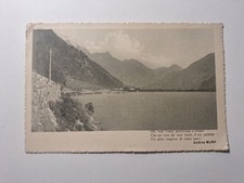 Cartolina 1916 lago usato  Cortona