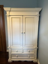 Cream nursery wardrobe for sale  EDINBURGH