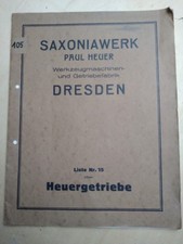 Saxoniawerk paul heuer gebraucht kaufen  Wildenfels