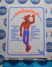 Adesivo sticker vintage usato  Italia