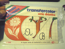 Transfercolor serie didattica usato  Albenga