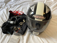 Black viper helmet for sale  LONDON