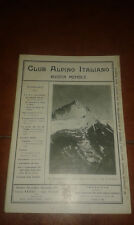 Rivista club alpino usato  Italia