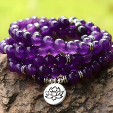 Collier sautoir calcédoine d'occasion  Bordeaux-