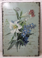 metal flower wall hanging for sale  EXETER