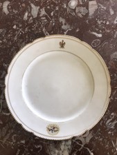 Assiette ancienne armoiries d'occasion  France