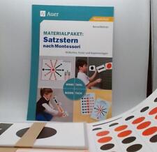 Materialpaket satzstern montes gebraucht kaufen  Siegburg