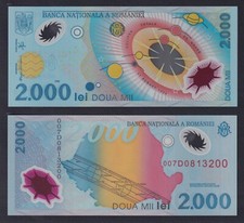 Banconota romania 2000 usato  Chieri