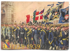 Cartolina militare scuola usato  Trieste