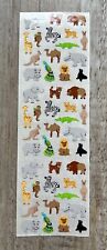 🦁Sandylion Stickerstreifen - Safari Zootiere Kromekote🦁, usado comprar usado  Enviando para Brazil