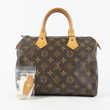Bolsa Louis Vuitton marrom monograma Speedy25 Boston couro 06A044690412 comprar usado  Enviando para Brazil