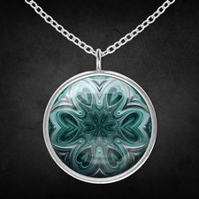 Amulett halskette kette gebraucht kaufen  Abentheuer, Leisen, Schwollen