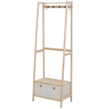 Homcom appendiabiti legno usato  Assago