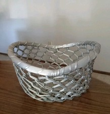 Vintage basket silver for sale  Rice