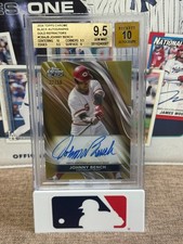 2024 Topps Chrome Preto -Johnny Bench- #32/50 Auto Refratores Dourados BGS 9.5 -Vermelhos comprar usado  Enviando para Brazil