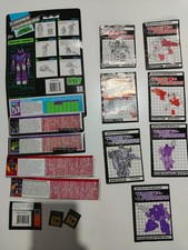 Transformers instructions tech for sale  KING'S LYNN