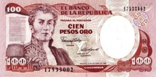 Colombie 12.10.1986 billet d'occasion  Lésigny
