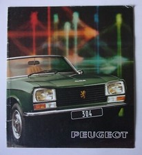 PEUGEOT 304S CUPÊ E CONVERSÍVEL original 1974 1975 Reino Unido Mkt Folheto de Vendas - 304 S, usado comprar usado  Enviando para Brazil