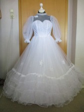 Tüll brautkleid weiß gebraucht kaufen  Gnarrenburg