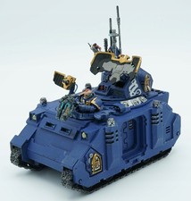 Używany, Warhammer 40k Space Marines Rhino HQ Command Tank plastikowa miniatura na sprzedaż  PL