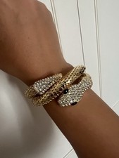 Zara gold snake for sale  LONDON