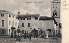 Cartolina scalenghe piazza usato Cartolina scalenghe piazza usato  Torino