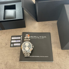 Hamilton jazzmaster chrono d'occasion  Grigny