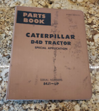 Livro de peças Caterpillar D4D trator aplicação especial números de série 84J1-UP comprar usado  Enviando para Brazil