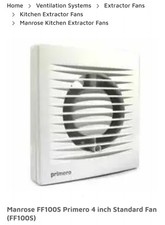 Primero 100mm extractor for sale  SOUTHAMPTON