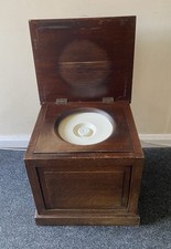 Antique wooden commode for sale  BASILDON