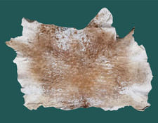 Novos tapetes de couro de vaca área couro de vaca (54" x 56") tapete de couro de vaca cabelo em S-8108 comprar usado  Enviando para Brazil