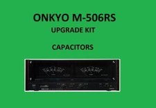 Amplificador de potencia ONKYO M-506RS KIT DE REPARACIÓN - todos los condensa... comprar usado  Enviando para Brazil