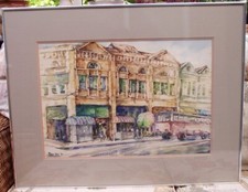 Large original watercolour for sale  NEWTOWN