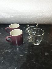 Expresso cups 2x2 for sale  LEEDS