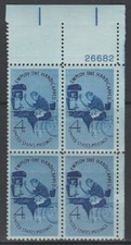 Scott# 1155 - 1960 Comemorativos - 4 centavos Empregue o Bloco de Placa para Deficientes comprar usado  Enviando para Brazil