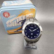Fossil blue watch for sale  Manchester