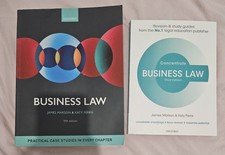 Business law books for sale  BURTON-ON-TRENT