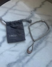 Argento vintage necklace for sale  MANSFIELD