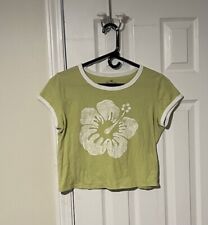 Camiseta Hollister Feminina Autêntica Original Verde Claro Tamanho M comprar usado  Enviando para Brazil
