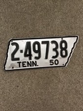 1950 tennessee license for sale  Maryville