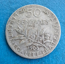 Centimes semeuse argent d'occasion  Royan