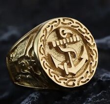 Mens gold ring for sale  CONGLETON