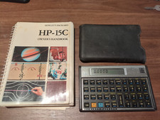Usado, Calculadora científica Hewlett Packard HP 15C (fabricada nos EUA) com estojo e manual comprar usado  Enviando para Brazil