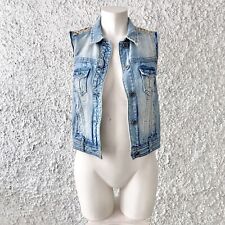 Bershka gilet jeans usato  Cinisello Balsamo