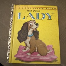 Usado, Walt Disney's Lady Vintage Little Golden Book Edition Pre-Owned Golden Press NY comprar usado  Enviando para Brazil