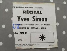 Ticket stub place d'occasion  Briis-sous-Forges